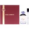 Dolce & Gabbana Blue Jasmine Set Regalo, Eau de Parfum da Donna, Profumo con Note di Gelsomino, Legno di Cedro e Fico, 75 ml + 10 ml