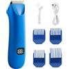 Generico Intimate Razor Man & Body Trimmer - Rasoio Elettrico Per Il Corpo Con Display LED - Rifinitore Da Uomo A Basso Rumore Per Aree, Petto E Schiena - Rasatura Asciutta E Bagnata Impermeabile -