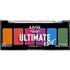 NYX PROFESSIONAL MAKEUP Ultimate Edit Petite Shadow Palette Brights 6X1,2 Gr