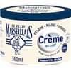 Le Petit Marseillais | Crema idratante multiuso Latte (barattolo da 360 ml) - Crema corpo, mani e viso per pelli molto secche - Cura idratante 48 ore con 95% di ingredienti di origine naturale