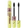 PROFEXCH Mascara waterproof in 2 fasi, lunga durata, senza grumi, lunghezza & volume, anti-sbavatura, facile da rimuovere (1 pz) (Marrone)