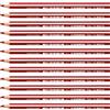 STABILO Trio thick - Matita colorata triangolare - Confezione da 12 - Rosso Ciliegia