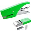 Powersell Levapunti, Perforatore e Pinzatrice con Colore a Scelta (VERDE FLUO, PINZATRICE)