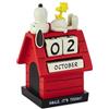 Hallmark Calendario perpetuo, SNOOPY & WOODSTOCK, calendario, casetta per cani, rosso