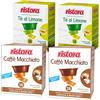 Generico Set 64 Capsule Ristora miste per macchine ad uso domestico compatibili con il sistema A Modo Mio* 32 caffè macchiato 32 the al limone
