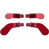 Felicafie Leve in alluminio per controller Xbox per Elite Series 2, accessori da gioco in metallo con presa migliorata, per una facile installazione, per costruire, oro, argento, rosso, blu (rosso)