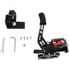 Yuanpgky Freno a mano USB per simulatori di corse, sensore effetto Hall in alluminio, resistenza regolabile per deriva, adatto per G27 G29 G920, per Assetto Corsa ETS2 WRC (rosso)