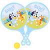 Toyland® Bluey Set da Spiaggia di da 37 cm (15") - Include 2 Racchette e 1 Palla Morbida - Giochi e Giocattoli per Esterni - Accessori da Viaggio Divertenti