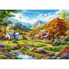 Besdretor Puzzle 1000 pezzi per adulti puzzle 1000 pezzi puzzle giochi educativi - bellissimo paesaggio villaggio decorazione puzzle puzzle