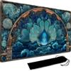 MPLRC PLAYMAT Tappetino da gioco MTG Playmat + Borsa nera impermeabile, bordi cuciti, superficie in gomma liscia, MTG PlayMat con zone (Original PlayMat) (No Zone,6)