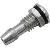 RCXCLXLH RC Barca Ugello Uscita Raffreddamento Ad Acqua M6 M8 Raccordo Scarico In Alluminio Per Sistema Raffreddamento Barca RC Elettrica Nitro Benzina(Silver,M8)