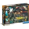Clementoni Puzzle Jurassic World 3-1000 Pezzi - Puzzle Adulti, Poster Incluso, Puzzle Film Famosi, Dinosauri, Divertimento Per Adulti, Made In Italy, 39856