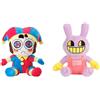 eamve Amazing Digital Circus peluche 11 pollici carino Pomni e Jax cuscino regalo compleanno Natale