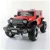 FP-TECH AUTO ELETTRICA PER BAMBINI MACCHINA SUV JEEP 2 POSTI 4WD 12V CON TELECOMANDO USB MP3 (Rosso)