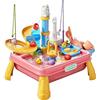Generico Tavolo 'Acqua per Bambini,Gioco Sensoriale da Esterno con Pompa Integrata,Stazione Acquatica | per Bambini e Bambine 4-8 Anni, per Scuola, Asilo, Cortile, Spiaggia, Giardino