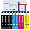 BAISINE 405XL Cartucce d'inchiostro Compatibili per Epson 405 XL Multipack per Epson Workforce Pro WF-4820 WF-4825 WF-4830 WF-3820 WF-3825 WF-7310 WF-7830 WF-7840 (4Nero, 2Ciano, 2Magenta, 2Giallo)