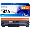 LxTek Toner 142A con chip W1420A W1420X, compatibile con HP 142A Toner 142X per HP LaserJet MFP M140w Toner per stampante laser HP LaserJet M110w MFP M140w WLAN (nero)