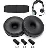 Voarmaks Kit di aggiornamento per serie DC PRO, compatibile con cuffie Aviation David Clark DC Pro X, DC Pro X2 con guarnizioni per le orecchie, 3 coperture per microfono, imbottitura in tessuto