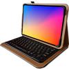 Navitech Custodia con tastiera Bluetooth rotante nera compatibile con tablet AOYODKG da 10 pollici