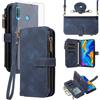 Asuwish Custodia per Huawei P30 Lite, con nastro, pellicola protettiva per carte di credito, pieghevole, in pelle, con supporto HuweiP30Lite Hawaii P 30 Nova 4E MAR-LX1A MAR-LX1B
