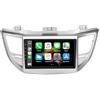 Generico Android 15 Autoradio 2 Din per Hyundai Tucson 3 2015-2018 Carplay 9 IPS Touchscreen Stereo Auto con GPS Bluetooth DSP FM USB SWC Telecamera posteriore(2G+64G)