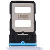 Generico Vassoio Compatibile con Xiaomi Mi 10T 5G / MI 10T PRO 5G / Redmi K30S Try tray alloggio porta scheda Dual SIM Card NANO Sim 1 + SLOT SIM 2 slitta lettore CARD READER (Silver)