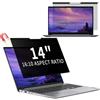 KiimLaa Filtro Privacy Magnetico Rimovibile per Laptop 14 16:10 - Pellicola Protezione, Anti-Riflesso e Filtro Luce Blu per Notebook 14 Pollici (309 * 198) mm