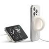 elago Grip Stand Magnetico - Compatibile con MagSafe, Compatibile con iPhone 17/16/15/14/13/12, Supporto in Silicone Premium [Cavo di ricarica non incluso] (Pietra)