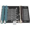 Denash Tester della Scheda Grafica, Misuratore della Scheda Grafica del Computer DC 12V con Indicatore Luminoso, Strumento Diagnostico del Tester della Scheda Grafica Video Professionale