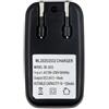 Qhpnunhq Caricabatterie 3,6 V Litio 2032 2025 Adattatore per Caricabatterie per Batteria a Pulsante ML2032 ML2025 Spina UE