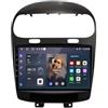 WOMGKDA Autoradio per Dodge Journey Fiat Leap Freemont 2011-2020 9 Pollici Android 15 Car Stereo Fm Bluetooth Usb Wifi Per, 4 Core 2G+64G