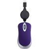 CVZQTE Mouse con filo USB C Cavo retrattile Piccolo mouse 1000DPI Mouse ottico di base Mouse da viaggio USB C Mouse con filo