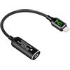 GELRHONR PD 140 W DC4506 a USB C Laptop Adattatore caricatore DC 20 V/5 A con display LED, presa DC 4,5 mm x 0,6 mm, ingresso su spina USB tipo C, cavo adattatore di ricarica per telefoni, tablet 20