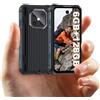 BLKE S Mini Smartphone Rugged da 3,7 : Android 12, batteria da 3000 mAh, 6 GB + 128 GB, fotocamera da 13 MP. Mini telefono impermeabile IP68 con Dual SIM, processore Octa Core, Face ID e GPS