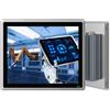 SunKol 10.4 Panel PC Industriale Embedded,Computer All in One IP65 Senza Ventola,Tattile Capacitivo,Windows 11,Accensione Automatica,2xLAN,HDMI,6xUSB,2xRS485,4xRS232 (I3-1215U,8GB RAM,256GB SSD)