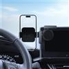 WEIPIN Supporto per cellulare compatibile con Toyota CHR 2020 2021 2022 2023, rotazione a 360°, rilascio con pulsante ON, accessorio per display da 8 pollici con iPhone serie 12-17 e altro