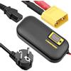 TANGSPOWER Caricabatterie Alimentatore di rete da 58,8V 10A caricabatterie intelligente regolabile per 14serie 14S 48V 50V 51,8V 52V agli ioni di litio (Connecteur XT 60)