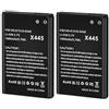 YISHDA Batteria per Siemens Gigaset SL78H SL780 SL785 SL788 SL400 SL400A SL400H, batteria di ricambio per Telekom A806 X656 V30145-K1310K-X444 V30145-K1310-X445, 10 mAh, 2 nan