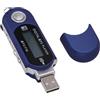 Plyisty Lettore MP3 Portatile retrò USB 2.0 con Display LCD e Auricolari, Dispositivo Audio Musicale Digitale Alimentato a Batteria AA, Supporta Memoria Espandibile da 32 GB (BLUE)