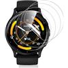 Vauki 4 Pezzi Pellicola Protettiva Compatibile con Garmin Venu 3, Morbido Trasparente HD TPU Proteggi Schermo Ultra Sottile Senza Bolle, Anti-Scratch, Touch Sensibile