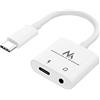 Maclean Adattatore USB Tipo-C - mini jack da 3,5 mm z Power Delivery (PD) 30W, MCTV-848