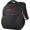 Hama Zaino per fotocamera Miami 150, nero/rosso, Nero, Viaggi