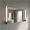 Lampada LED da Specchio 15W 66cm Cromata IP54 con Presa e Interruttore Colore Bianco Naturale 4.000K