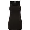 Vero Moda Damen VMMAXI My Soft Long Tank NOOS Slim Fit Top, Schwarz (Black), 42 (HerstellerGröße: XL)