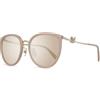 Swarovski SK0247-K 32G Sunglasses Woman Metal, Standard, 60