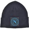 Enzo Castellano SSC NAPOLI Cappello Skipper con Patch Pelle Ricamato 52% VI 30% PL 18% PA Enzo Castellano SSC Napoli 123468