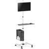 Maclean Carrello Professionale, postazione di Lavoro Mobile su Ruote, Max 17-32, Max 20 kg, MC-793