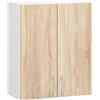AKORD Mobile da cucina Lima | Pensile da Cucina 72x60 cm | Funzionale | Resistente | Design moderno | Per cucine grandi e piccole | Facile da pulire | Abbinabile ad altri mobili della gamma