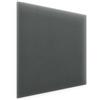 murando - Testiera Letto Singolo Imbottita - Quadrato - Velluto Qualità - Antimacchia - 50x50 cm 1 Pezzo - Pannelli Decorativi per Pareti - Pannello Imbottito per Camera da Letto - Minimal - Grafite