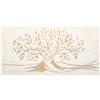 Giallobus - Quadro - 10 - Capezzale Moderno - Sacra Famiglia e Albero della Vita - Vintage - Vetro Acrilico - 70x35 - Pronto da Appendere - Quadri Moderni per la casa
